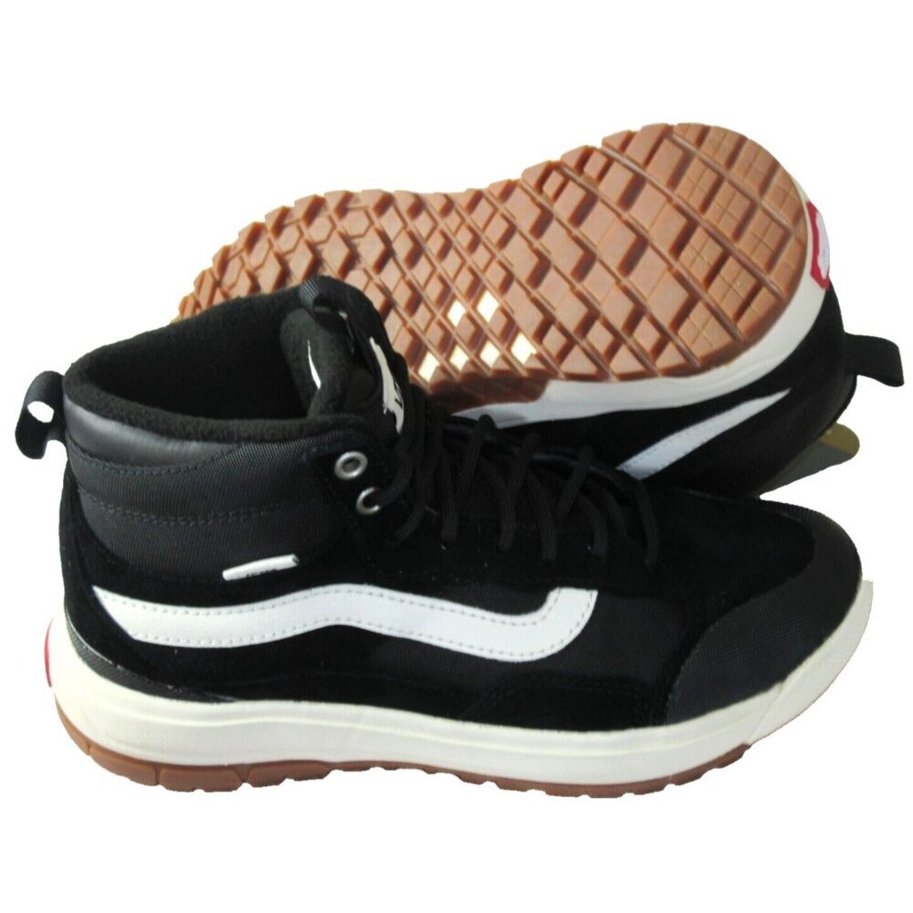 Vans Women's UltraRange Exo Hi MTE-1 All Weather Boots Black Marshmallow Size 8 - Picture 2 of 5